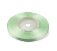 Netuno 20x rouleau ruban satin vert pistache 6 mm x 32 m ruban de tissu rubans de satin ruban cadeau ruban décoratif pour emballages cadeaux décoration bricolage ruban de couleur ruban de soie satin