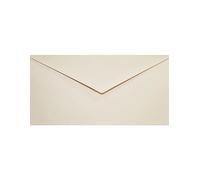 Netuno 25 enveloppes beige DL 110x220 mm chic et festives