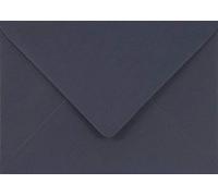 Netuno 25 enveloppes bleu foncé B6 125x175mm 115g Sirio Color Dark Blue rabat pointu enveloppes de couleur pour lettres cartes de voeux cartes d'invitation mariage anniversaires Noël enveloppe cadeau