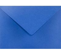 Netuno 25 enveloppes bleu iris B6 125 x 175 mm 115g Sirio Color Iris rabat pointu enveloppes de couleur pour lettres cartes de voeux cartes d'invitation mariage anniversaires Noël enveloppe cadeau