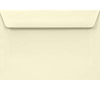 Netuno 25 enveloppes crèmes 114×162 mm C6 120g Olin sans fenêtre haute qualité enveloppes décoratives pour invitations anniversaires fêtes mariage cartes de vœux papiers documents photos