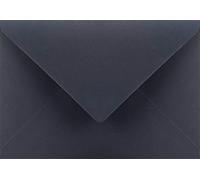 Netuno 25 enveloppes de couleur bleues foncées C5 162x229mm 115g Sirio Color Dark Blu rabat pointu enveloppes colorées pour mariage anniversaire baptême invitations cartes-lettres cartes de voeux