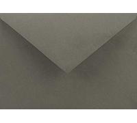 Netuno 25 enveloppes graphite C6 114 x 162 mm 115g Sirio Color Anthracite enveloppes colorées enveloppe couleur enveloppe faire-part pour lettres cartes de vœux invitations mariage anniversaire