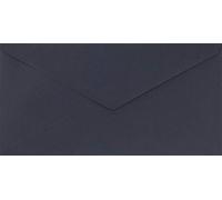 Netuno 25 enveloppes longues bleu foncé DL 110x220mm 115g Sirio Color Dark Blu enveloppes colorées décoratives enveloppes élégantes pour lettres invitations mariage Noël cartes de voeux documents