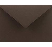 Netuno 25 enveloppes marron C6 114 x 162 mm 115g Sirio Color Cacao enveloppes colorées enveloppe couleur enveloppe faire-part pour lettres cartes de vœux invitations mariage anniversaire