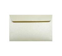 Netuno 25 enveloppes nacrées crème 155x105 mm chic et raffinées | 120g Majestic Candlelight Cream · enveloppes sophistiquées et distinguées pour mariage, faire-part de mariage & baptême