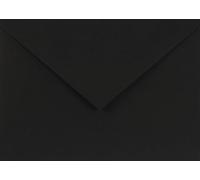 Netuno 25 enveloppes noires C6 114 x 162 mm 115g Sirio Color Nero enveloppes colorées enveloppe couleur enveloppe faire-part pour lettres cartes de vœux invitations mariage anniversaire