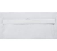 Netuno 25 enveloppes semi-transparentes DL 110 x 220 mm 110g pochettes blanches translucides enveloppes longues pour cartes postales invitations mariage cartes de vœux brochures documents