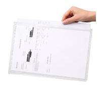 Netuno 250 pochettes bordereau autocollantes transparentes C4