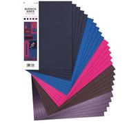 Netuno 25x carton créatif bleu violet et rose A4 210 x 297mm Buenos Aires papier couleurs assorties papier de couleur pour travaux manuels décoration projets créatifs bricolage papier cartonné coloré
