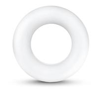 Netuno 5 anneaux en polystyrène 20 cm anneaux en mousse de polystyrène pour loisirs créatifs bricolage couronne de Pâques couronne de fleurs couronne de l'Avent couronne en polystyrène DIY décorations