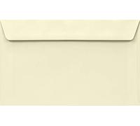 Netuno 50 enveloppes ivoire 120 x 195 mm 100g Lessebo Smooth Ivory enveloppes élégantes enveloppe faire-part pour lettres invitations cartes de vœux mariage anniversaire baptême première communion