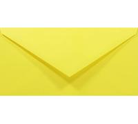 Netuno 50 enveloppes jaunes DL 110 x 220 mm 80g Rainbow enveloppes longues colorées enveloppe couleur enveloppe faire-part pour lettres A4 mariage anniversaire documents invitations cartes de voeux