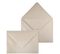 Netuno 50 enveloppes nacrées couleur sand C5 162 x 229 mm 120g grande enveloppe brillante enveloppes élégantes pour documents A5 lettres mariage anniversaire Noël invitations cartes de voeux
