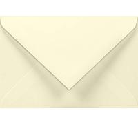 Netuno 50 petites enveloppes ivoire C7 80 x 120 mm 100g Lessebo Smooth Ivory mini-enveloppes élégantes enveloppe pour cadeau d’argent cartes de visite carte cadeau cartes remerciements