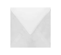 Netuno 500 enveloppes carrées blanches 155x155 mm pour mariage | 100g · enveloppes élégantes pour baptême, communion, faire-part, invitations, confirmation & cartes de vœux