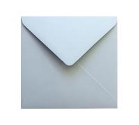 Netuno 500 enveloppes carrées bleu pastel 110 x 110 mm 120g Malmero Azur enveloppes décoratives enveloppes colorées pour cartes de voeux invitations mariage anniversaires enveloppes de couleur