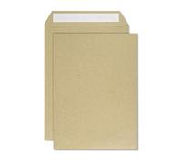 Netuno 500 enveloppes d’expédition brunes C5 162x229mm 90g grandes pochettes d’expédition sans fenêtre enveloppes commerciales grand format pour lettres documents factures contrats enveloppe postale