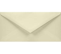 Netuno 500 enveloppes ivoires DL 110x220 mm 120g Aster Smooth Ivory enveloppes longues enveloppes élégantes de haute qualité pour cartes de vœux invitations mariage Baptême communion anniversaires