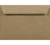 Netuno 500 enveloppes kraft C6 114x162 mm marron recy s | 100g papier kraft naturel · enveloppes rustiques robustes pour correspondance, cartes de vœux, faire-part, invitations & RSVP