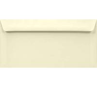 Netuno 500 enveloppes longues ivoires DL 110x220 mm 100g Lessebo Smooth Ivory enveloppes élégantes enveloppes crèmes rabat droit pour mariage anniversaires invitations cartes de voeux lettres