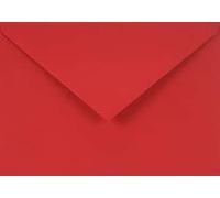 Netuno 500 enveloppes rouges C6 114 x 162 mm 115g Sirio Color Lampone enveloppes colorées enveloppe couleur enveloppe faire-part pour lettres cartes de vœux invitations mariage anniversaire