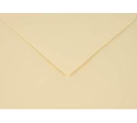 Netuno 500 enveloppes vanilles C6 114x162mm 115g Sirio Color Paglierino enveloppes décoratives enveloppes crèmes enveloppes colorées pour mariage anniversaire baptême Noël invitations cartes de voeux