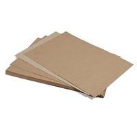 Netuno 50x papier kraft brun B2 500 x 700mm 250g carton kraft papier recyclé écologique carton vintage rigide pour loisirs créatifs cartes d'invitation travaux manuels cartes de menu DIY scrapbooking
