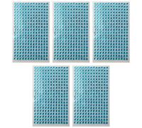 Netuno 5x260 pierres scintillantes bleues 6mm autocollants pour bricolage perles autocollantes strass autocollants perles de maquillage autocollants scintillantes pour décoration artisanat maquillage