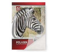 Netuno Folaser Film Autocollant Transparent A3 420x297mm - Mat Pour Imprimante Laser - Papier Polyester
