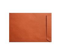 Netuno Lot de 25 enveloppes d'expédition - DIN C5 - Orange - 162 x 229 mm - 110 g - Design Eko - Grandes enveloppes - Papier écologique - Enveloppes d'expédition colorées - Sans fenêtre - Recyclable