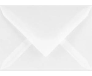 Netuno LumiStar Lot de 500 enveloppes semi-transparentes - Format C5 - 16,2 x 22,9 cm - 110 g - Papier transparent - Élégantes enveloppes transparentes - Non gommées