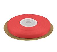 Netuno Ruban 6mm x 32m Rouge Vif - Décoratif Satin et Organza pour Mariage, Fête, Festival, Emballage Cadeaux, Cartes DIY - Tissu Mousseline pour Décoration et Bricolage