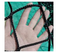 NetVXHCS Filet d'escalade en polyester 5 x 6 m Maille de sécurité pour rampe et escalier Idéal pour terrain de football et jardin Protection de rail 10 cm/4 mm