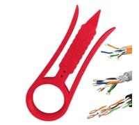 Network Cable Handler - Electrician Handy Implement, Automotive Wiring Aide, Portable Workshop Gear, Versatile Maintenance Instrument | Compact Stripping Solution, for Domestic Installation