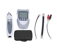 Network Cable Tester with Digital Analogue PoE Wire Finder and Tool for Network Maintenance Work ABS Material