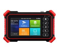 Network Connect 8K Engineering Treasure IPC-1910Plus Testeur de vidéosurveillance coaxial 5 en 1 simulation réseau Dédié au suivi et aux tests