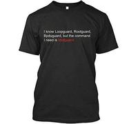 Network Engineer Idiotguard Command - I Know Loopguard, Tee T-Shirt Manches Courtes(3X-Large)