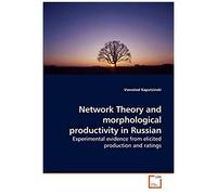 Network Theory And Morphological Productivity In Russian