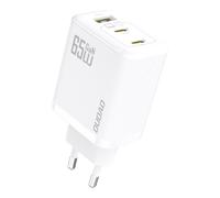 Netzteil Dudao A29 65W GaN 2 x USB-C + 1 x USB-A, weiß