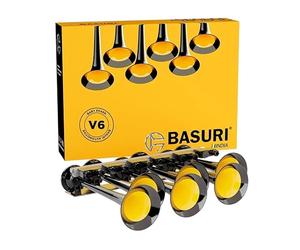 NEU BABY SHARK 6.0 | Klaxon Basuri Musicaux Melodie Trompes | 12-24 Volts | 130 DB 6 Super Puissant Trompette | 26 Son Pour Camion,Tracteur,Agricoles,4x4,Van,Voiture