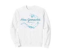 NEU GEMACHT (Made New) Christian Baptism 2 Corinthians 5:17 Sweatshirt