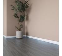 [neu.haus] Lot de 8 Plinthes Facile et Rapide à Coller Résistant à l'Humidité Surface Lisse Facile à Nettoyer Épaisseur 1,2 cm Polystyrène 195 x 7 cm Blanc