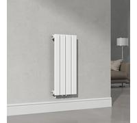 [neu.haus] Radiateur à Panneau Simple Radiateur Design Plat Chauffage Central pour Salon Chambre Salle de Bain 249 W Acier 60 x 30 cm Blanc