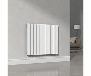 [neu.haus] Radiateur à Panneau Simple Radiateur Design Plat Chauffage Central pour Salon Chambre Salle de Bain 616 W Acier 60 x 80 cm Blanc
