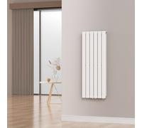 [neu.haus] Radiateur à Panneaux Double Radiateur Design Plat Chauffage Central pour Salon Chambre Salle de Bain 1140 W Acier 120 x 45 cm Blanc