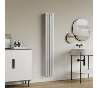 [neu.haus] Radiateur à Panneaux Double Radiateur Design Plat Chauffage Central pour Salon Chambre Salle de Bain 812 W Acier 160 x 24 cm Blanc