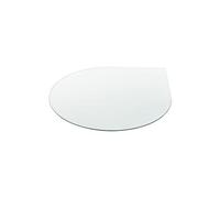 [neu.haus] Tableau de Table Bureau Chevet Table de Jardin en Verre Trempé ESG Transparent Bords Polis Meuble DIY Epaisseur 6 mm Diamètre Ø 90 cm