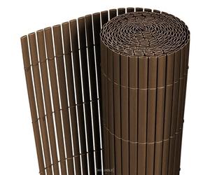neu.haus tapis de protection contre les regards en PVC (90x300cm) (marron) protection contre les regards,pare-vent ,clôture de