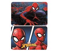 Neu Lot de 2 sets de table Spiderman - Bleu